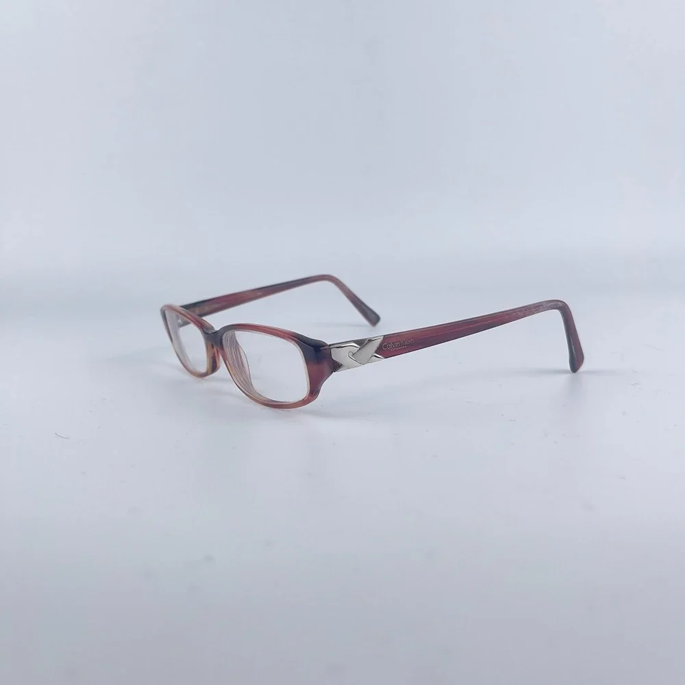 Calvin Klein Women's Eyeglasses Frame‎ Multicolor Plastic Full Rim 53-16-135 mm